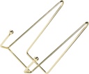 Rose Gold Photo Display Stand Iron Bracket Holder for Plates Books Pictures Elegant for Home Kitchen Hotel and Restaurant