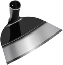 Garden Hoe Head, Hand Hoe Garden Tool for Weeding Replacement Handheld Grub Hoe Head Round Eye Hoes Planting Digging Tool Weeding Loosening Soil Hoe Head, Without Handle 9.25 X 5.90 X 4.33 Inches