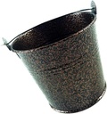 PRETYZOOM Stainless Steel Ice Bucket Scoop Fries Bucket for Snacks Mini Metal Storage for Fried Chicken Bread Restaurant Bar