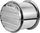 ventilation fan Wall Mounted Exhaust Fan, Stainless Steel Cylindrical Exhaust Fan With Shutters And Guard Net 8-16 Inch