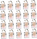 20pcs Cartoon Cake Boxes Base Decorative Cupcake Containers for Home and Bakery Use for Desserts Candies and Pastries