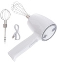 Alipis Cordless Electric Egg Beater Mixer Rechargeable Stainless Steel Whipping Tool for Baking and Cream for Home Kitchen Use