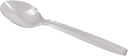 Karat [6.5" - 1,000 Pack] Clear PS Plastic Extra-Heavy Weight Disposable Teaspoons (U2023C)