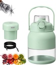 Electric Citrus Juicer 28 Oz, With Straw and Two Lids,3 in 1 Portable Mini Blender Rechargeable,Large-Capacity Wireless Portable Juicer Cup,Food and Juice for Gym/Travel/Kitchen (28 Oz)