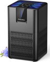 Air Purifiers for Home Large Room Up to 1250 Ft²,MOOKA H13 HEPA Air Purifier for Pets Dust Odor Smoke,Aromatherapy Function,Air Cleaner with 15dB Quiet Sleep Mode for Bedroom Office Living Room,Black