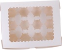 4pcs Clear Window Cupcake Boxes Cake Carrier Containers for and Packaging of Donuts and Treats Safe and Lightweight Design