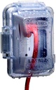 TayMac MM420C 1-Gang Nonmetallic Extra Duty Weatherproof In-Use Horizontal/Vertical 16-in-1 Standard Cover, 2.75 in, Clear