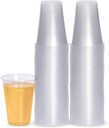Plasticpro 7 oz Disposable Plastic Medium Weight Clear Drinking Cups [200 Count]