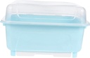 Simple Kitchen Cutlery Drain Box Multi Functional Chopstick Storage Organizer for Efficient Draining Utensil Storage Compact Design Suitable for Bowls Plates and Glassware