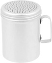 10 Oz Aluminum Dredge Shaker with Handle Spice Dispenser Seasoning Shaker for Cooking Baking