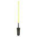 Nupla SS14L-E Ergo Power Sharp Shooters Drain Spade, 14" Hollow Back Blade, Ergo Grip, 16 Gauge, 48" Long Handle,72091