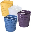 Unomor 4pcs Hanging Storage Basket Kitchen Hanger Organizer Sponge Holder for Sink Shower Organizer Bathroom Wall Hanging Basket Home Supply