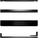Unique Home Designs Black Security Door Seal Kit