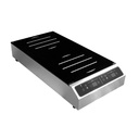 Equipex GL2-3500F Adventys Induction Range with Two 8' Front-to-Back Burners, Stainless Steel, 208/240v, NSF