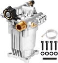 YAMATIC 3/4" Shaft Horizontal Pressure Washer Pump 3400 PSI 2.5 GPM Replacement Pump for Power Washer Compatible with Homelite, Troybilt, Simpson, Karcher, Honda GC160 GC190, AR RMV 2.5G30