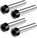 4 Piece 7.48'' Bar Sink Overflow Pipe Brass Bar Sink Stopper Strainer Pipe Overflow Plug with Rubber Ring Bathroom Pipes Fittings for Kitchen Commercial 1.75 Inch Drains