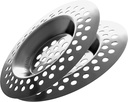 Hair Catcher Metal, Bathroom Sink Strainers, Pop Up Drain Protector, Drain Hair Catcher 3", Bathroom Sink Drain Cover (Pack of 2)