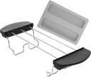 Stainless Steel Toaster Warming Rack Set 2-Piece Sandwich Holder for Toaster Oven Griddle Grill Accessories for Toasting Bread and Sandwiches