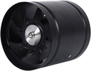 Attic 6 Inch Cylinder Duct Exhaust Fan Industrial Kitchen Household Bathroom Ventilation Powerful Ideal for Home