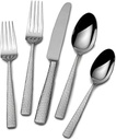 Mikasa 5204880 Oliver 20-Piece 18/10 Stainless Steel Flatware Set, Service for 4