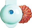 Mini Cake Maker，Lava Cake Maker,Toaster, 350W Electric Rotating Lava Cake Maker for Chocolate Cake, Spice Cake, Clear Glaze, Sprinkles and more! (Mint green)